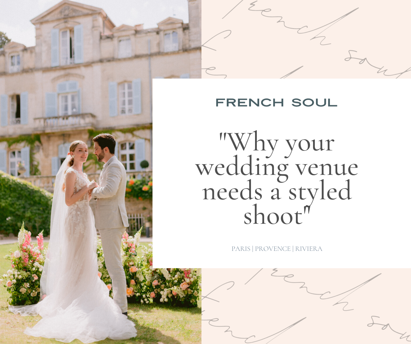 Styled shoots for Wedding Venues